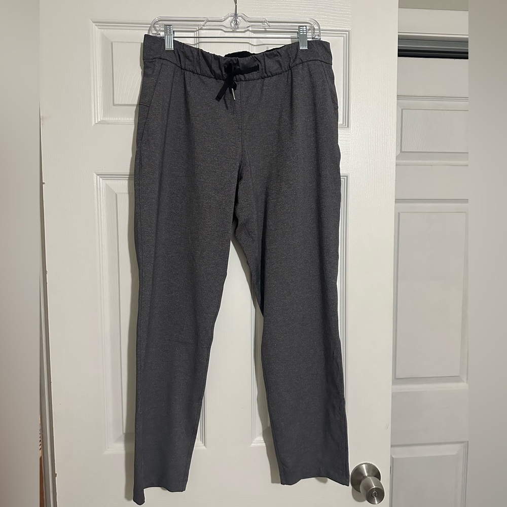 Lululemon grey pull on pants - size 10